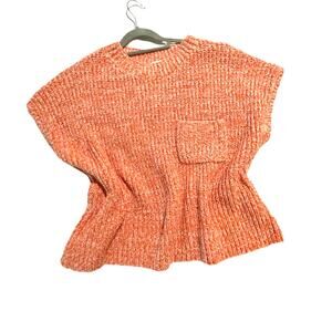 Kensie Women's Sweater Top XL(Fits Multi Sizes) Vibe  Knit Boho Indie Cozy - EUC